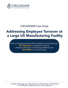 Case Study: Addressing Turnover at a Large US Manufacturer