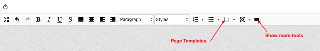 dox scrn page templates