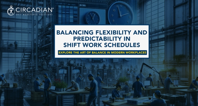 Balancing Flexibility and Predictability in Shift Work Schedules